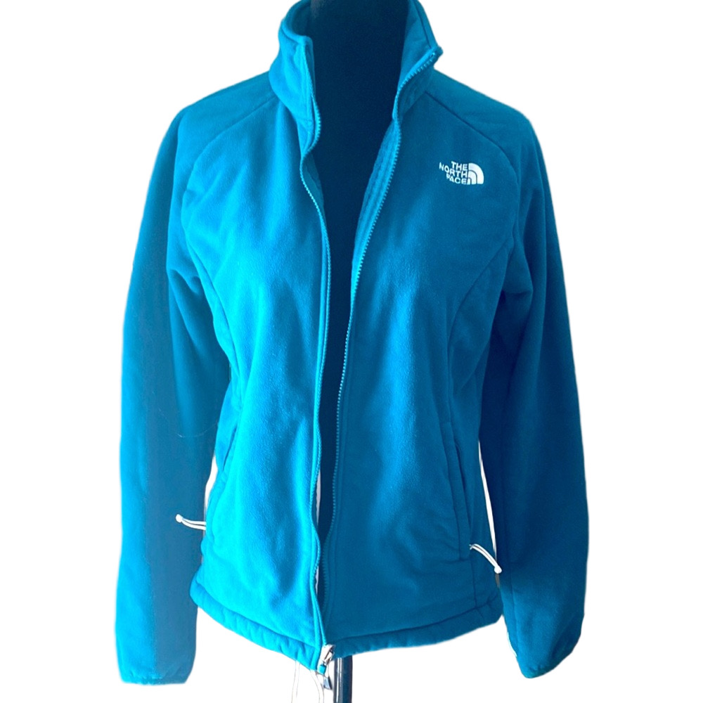 The North Face Women's Teal warm hiking coat size medium m